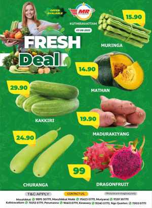 Fresh Deal In MR Hypermarket Calicut